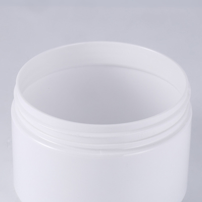 Custom Printed Transparent Plastic Cosmetic Jar Permukaan halus Berbagai Ukuran 10ml-150ml