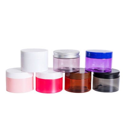 PS Body Butter Jar Face Cream Lip Scrub Cosmetic Packaging Container Botol Plastik Dengan Tutup