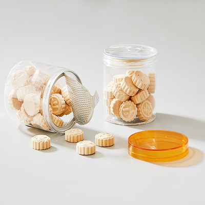 Plastik Kosmetik Elegant Jar Set Disesuaikan Pencetakan Berbagai Ukuran untuk Produk Kecantikan