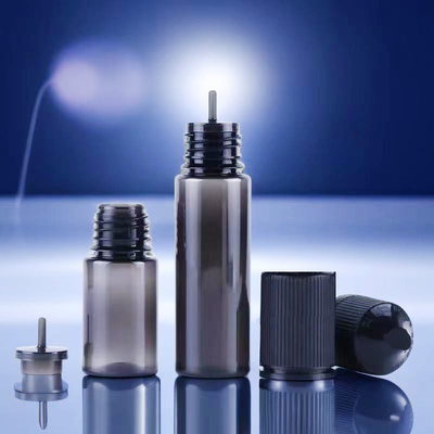 Childproof Bottle E Liquid Bottles Custom Logo Screen Printing Jenis leher