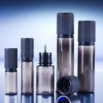 Childproof Bottle E Liquid Bottles Custom Logo Screen Printing Jenis leher