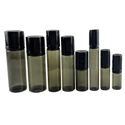 Botol dropper cair PET 10ml-100ml Custom Logo Screen Printing Bentuk Bulat