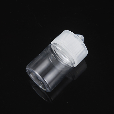 Botol cair PET E bulat dengan Seal Cap Screw Custom Logo
