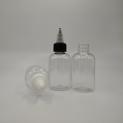 15ml 30ml 50ml 70ml 80ml 100ml Plastic Screw Top Container dengan Printing Disesuaikan