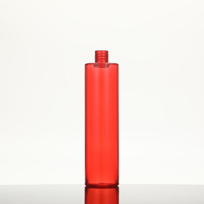 Botol lotion PMMA yang dilapisi UV Collar yang dapat disesuaikan Putih dengan tutup yang jelas