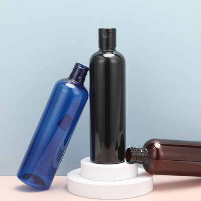 Botol salep plastik bening yang dapat disesuaikan dengan pilihan warna putih / khusus