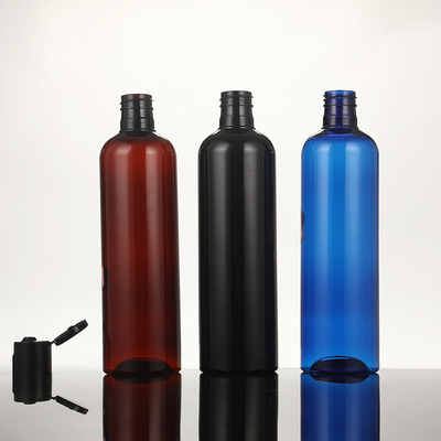 Botol lotion plastik yang dapat digunakan kembali dengan dispenser Flip Top