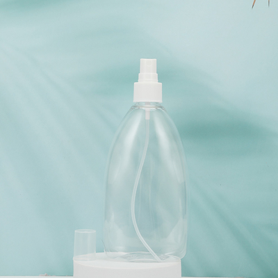 Botol Lotion PMMA Bulat Bening 250ml 300ml 500ml Sampel Disediakan Putih/Permintaan Pelanggan