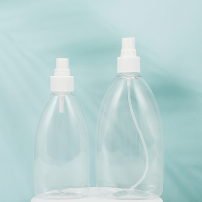 Botol Lotion PMMA Bulat Bening 250ml 300ml 500ml Sampel Disediakan Putih/Permintaan Pelanggan