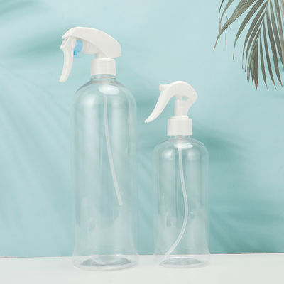 Botol Losion Plastik Bening Bulat dengan Permukaan Pelabelan yang Cocok untuk Pengemasan Produk Perawatan Kulit dan Kecantikan