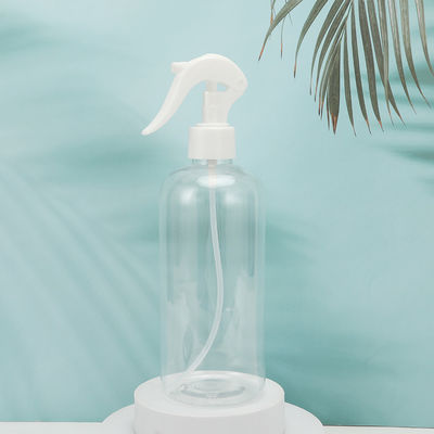 Botol Losion Plastik Bening Bulat dengan Permukaan Pelabelan yang Cocok untuk Pengemasan Produk Perawatan Kulit dan Kecantikan