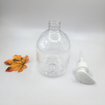 Botol PETG Shampoo Pump Bulat 118mm untuk Kosmetik
