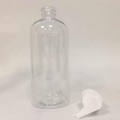 PETG Pump Bottle 20/410 Spesifikasi untuk Shampoo Kosmetik - Desain Logo yang Dapat Dikustomisasi