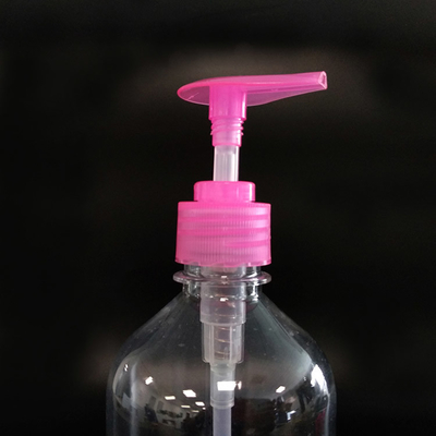 Menyemprotkan Cairan Nozzle Squeezing Container Dengan Trigger Spray Pump Warna Jelas