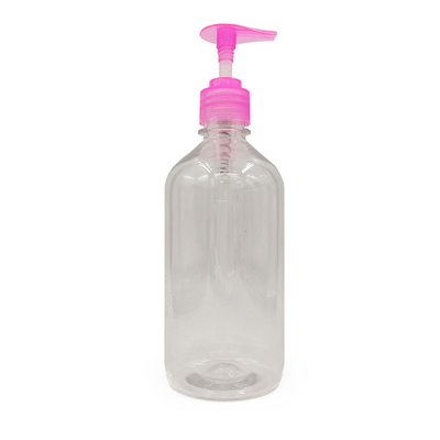 Menyemprotkan Cairan Nozzle Squeezing Container Dengan Trigger Spray Pump Warna Jelas