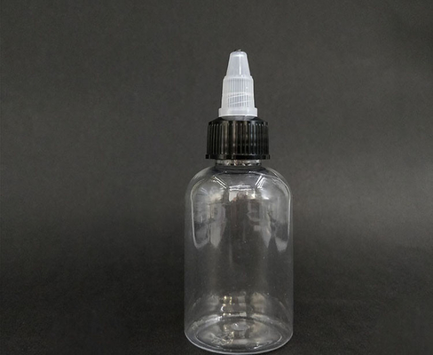 Botol Plastik Berkilau dengan Penutup yang Dapat Dikustomisasi untuk Penyimpanan Cairan