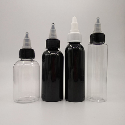 Botol Top Screw Plastik yang Disesuaikan dengan Kapasitas Berbagai Untuk Penyimpanan Cairan