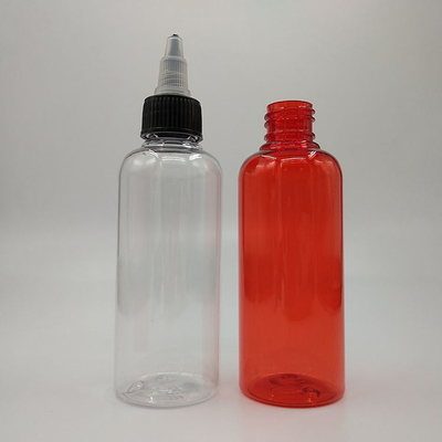 Botol Plastik Berkilau Berkapasitas 15ml-100ml Untuk Segel Khusus