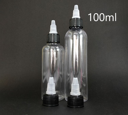 Botol Plastik Berkilau Berkapasitas 15ml-100ml Untuk Segel Khusus