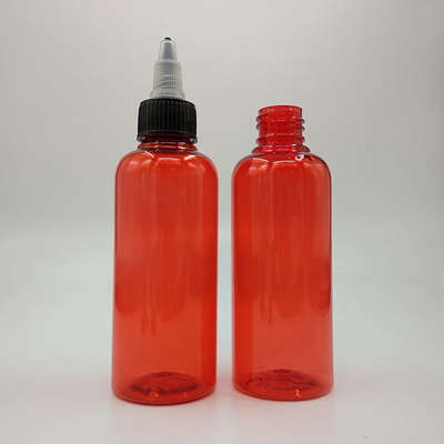 Botol plastik berwarna khusus dengan tutup aman untuk penyimpanan yang tahan lama
