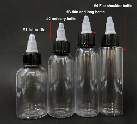 Plastik bening Screw top jugs Untuk mudah Dispensing Range Of Kapasitas 15ml - 100ml