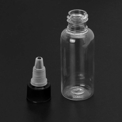 Disesuaikan Botol Plastik Jelas Screw Top dalam 15ml-100ml Kapasitas