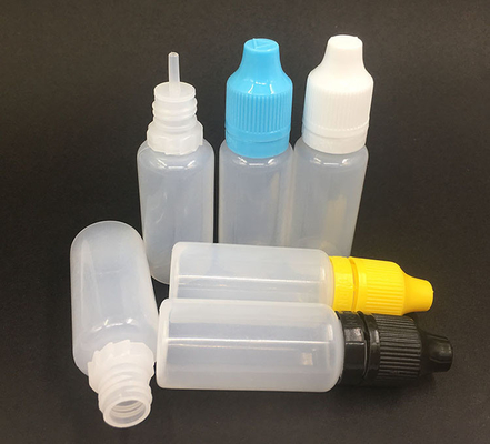 Botol dropper kaca hitam transparan yang dapat disesuaikan dengan tutup sekrup