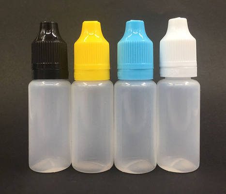 Botol dropper kaca hitam transparan yang dapat disesuaikan dengan tutup sekrup