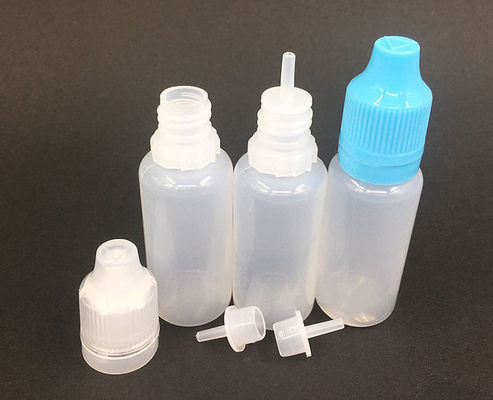 Botol dropper kaca hitam transparan yang dapat disesuaikan dengan tutup sekrup