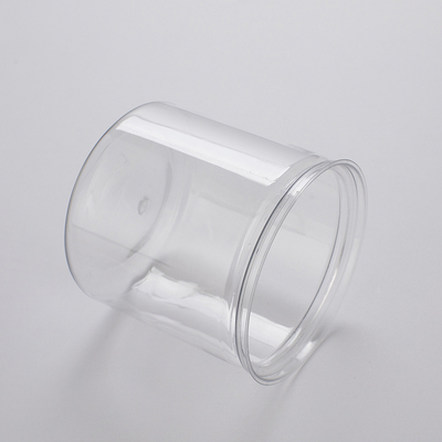 Kontainer toples plastik logo yang dapat disesuaikan dengan penyegelan foil aluminium dalam berbagai kapasitas