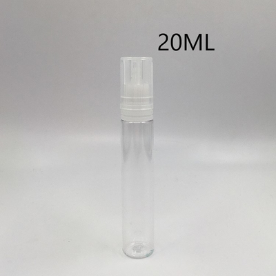 Custom Cetak PET botol dropper cair Penutup Sekrup Transparan dengan berbagai kapasitas