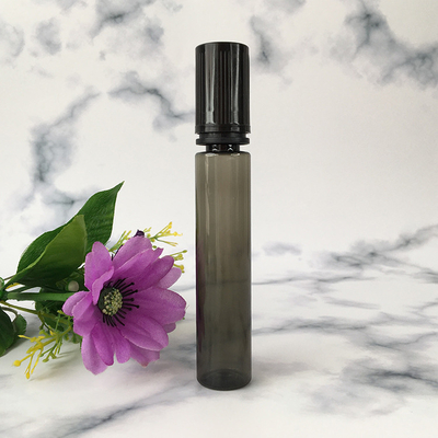 E Cairan PET Bottle Bulat Clear Screw Cap Disesuaikan Pencetakan