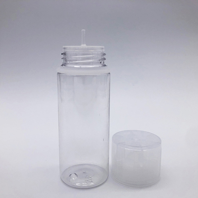 Childproof transparan E Cairan Botol Screw Cap Penutup 10ml-100ml Kapasitas