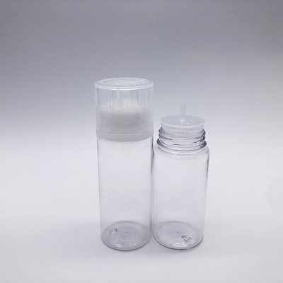 Childproof transparan E Cairan Botol Screw Cap Penutup 10ml-100ml Kapasitas