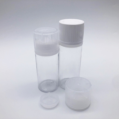 Childproof transparan E Cairan Botol Screw Cap Penutup 10ml-100ml Kapasitas