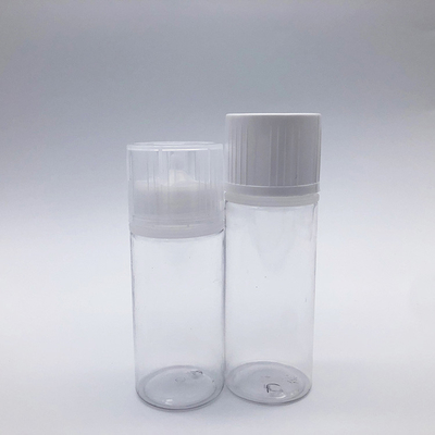 Childproof transparan E Cairan Botol Screw Cap Penutup 10ml-100ml Kapasitas