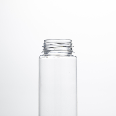 Screen Print Custom Color botol dropper cair Bulat PET botol dropper transparan