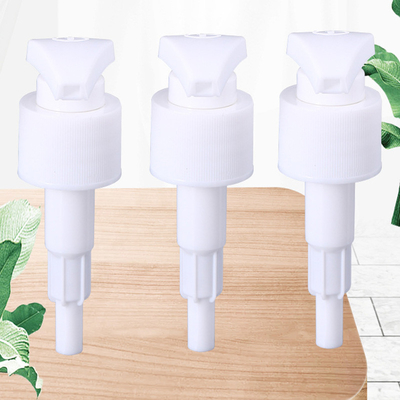 Botol lotion plastik bulat yang dapat disesuaikan PET/PE/HDPE bening untuk 30ml - 60ml Volume dengan opsi pencetakan layar