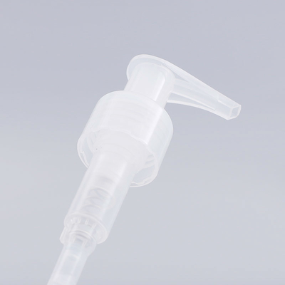 Flip top tipe penutupan Clear Polymer Cream Container untuk tampilan transparan
