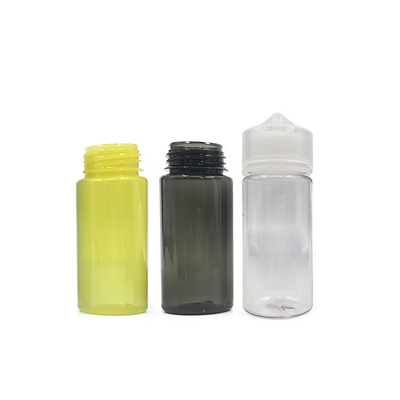 Botol dropper cairan yang aman untuk anak-anak dalam berbagai kapasitas dengan desain cetak layar khusus