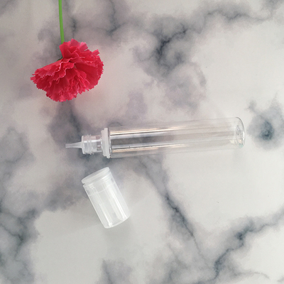10ml 15ml 30ml 60ml 80ml 100ml Botol Cairan dengan Tutup Sekrup Transparan