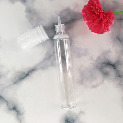 10ml 15ml 30ml 60ml 80ml 100ml Botol Cairan dengan Tutup Sekrup Transparan