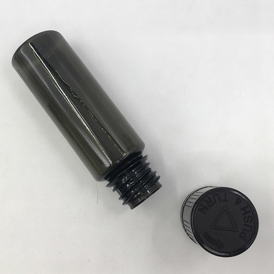 Custom Cetak botol dropper cair dalam berbagai kapasitas PET Desain Bulat