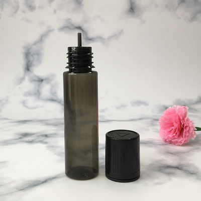 Disesuaikan transparan PET Screw Cap E Botol Cairan / Botol dropper Cairan Dalam berbagai kapasitas