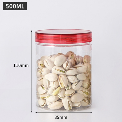 Kontainer Botol Plastik yang Dapat Disesuaikan dengan Kapasitas 2oz-8oz Transparan / Opsi Pencetakan dan Tutup Disesuaikan