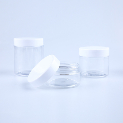 Pot plastik yang disesuaikan Kontainer botol plastik dengan pilihan kapasitas fleksibel dan penyegelan yang aman
