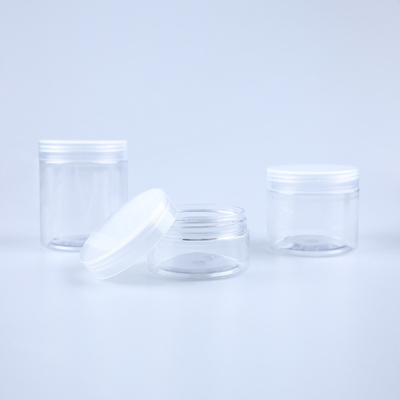 Pot plastik yang disesuaikan Kontainer botol plastik dengan pilihan kapasitas fleksibel dan penyegelan yang aman