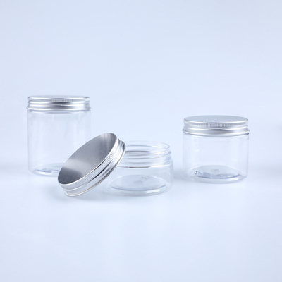 Pot plastik yang disesuaikan Kontainer botol plastik dengan pilihan kapasitas fleksibel dan penyegelan yang aman