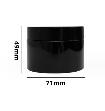 Kontainer Jar Transparan dengan Aluminium Foil Sealing