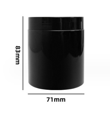 Kontainer Jar Transparan dengan Aluminium Foil Sealing